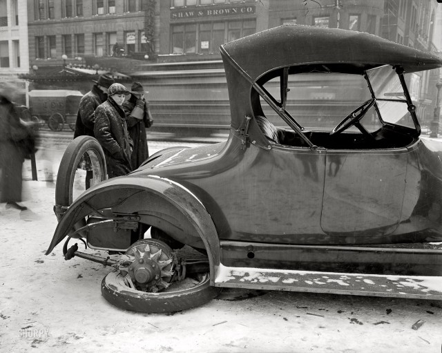 Трагичные и нелепые автомобильные аварии Бостона в 1930-х годах