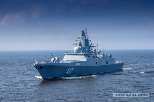 Фрегат «Адмирал Горшков» с «Цирконами» приблизился к США на расстояние в 1000 километров