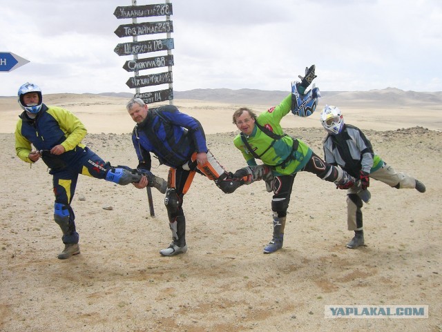 В Монголию на мотоциклах 2006