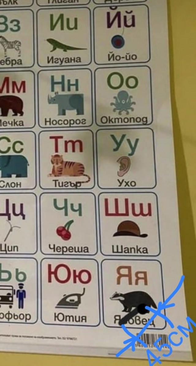 Болгарская азбука