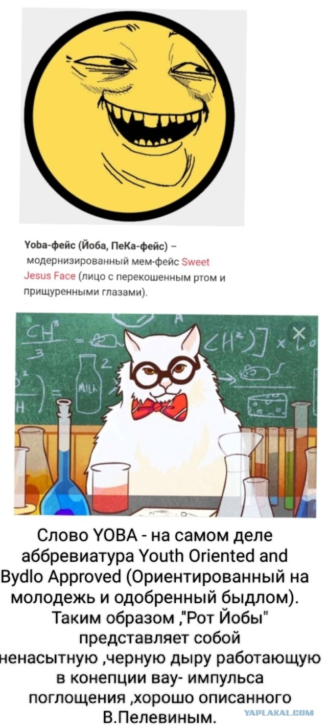 "Йобин рот. Йобииин рооот"