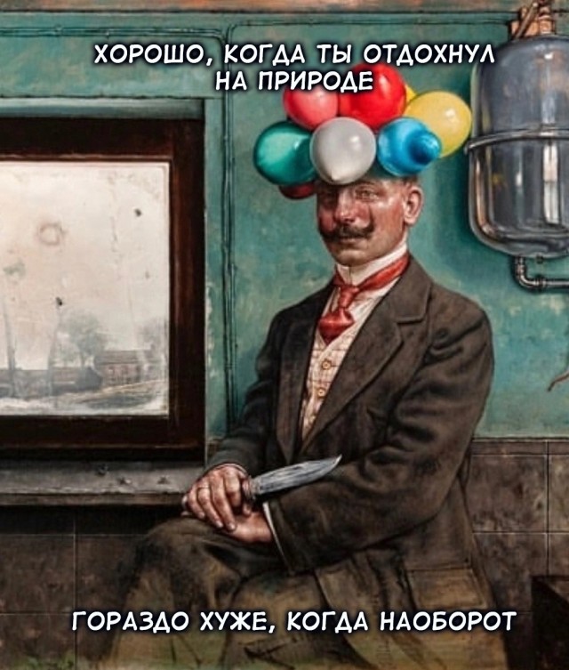 Не очень адекватный юмор