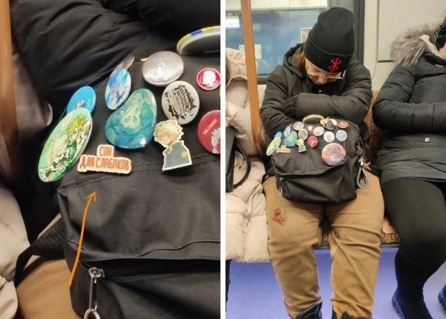Модники из российского метрополитена