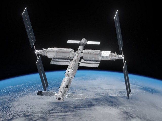 Китай создаст систему для отражения сближений спутников с орбитальной станцией Tiangong