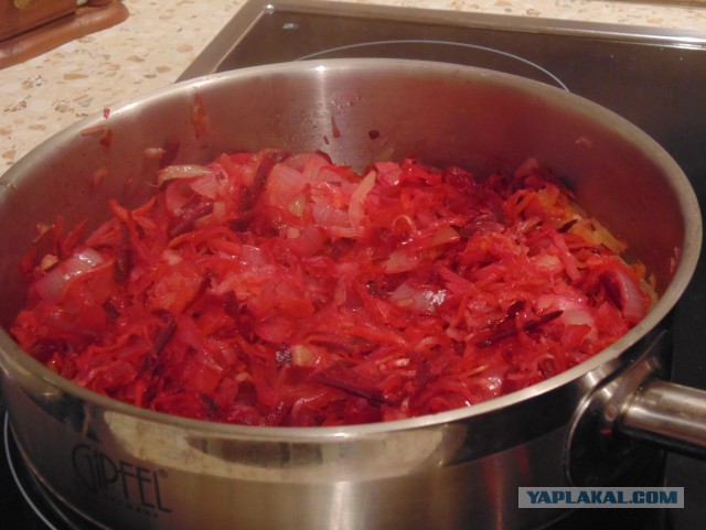 Борщ постный со снетком и корюшкой
