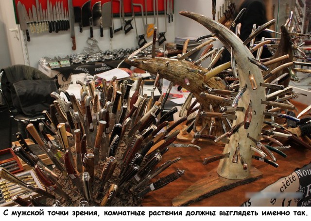 Подборка фото с ярмарки ножей и оружия IWA 2012.