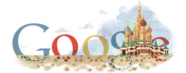 Дудлы Google  - О России с любовью