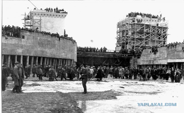 Волго-Донской судоходный канал. Фотографии строительства 1950-е.