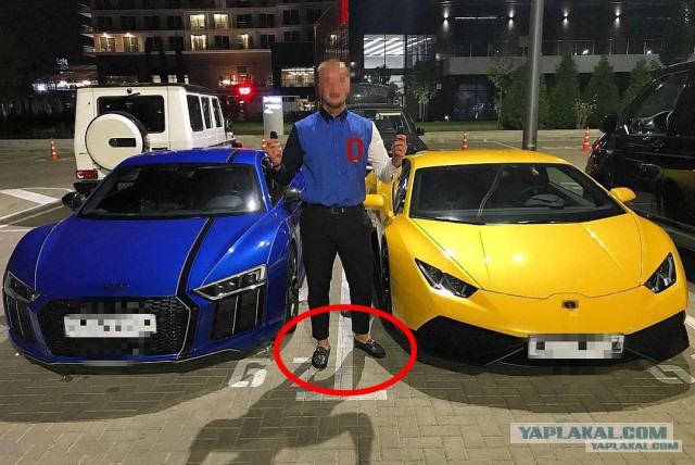 В Сочи московские мажоры устроили гонку на Lamborghini