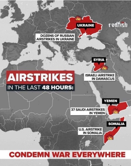 Ракетные удары в мире за последние двое суток