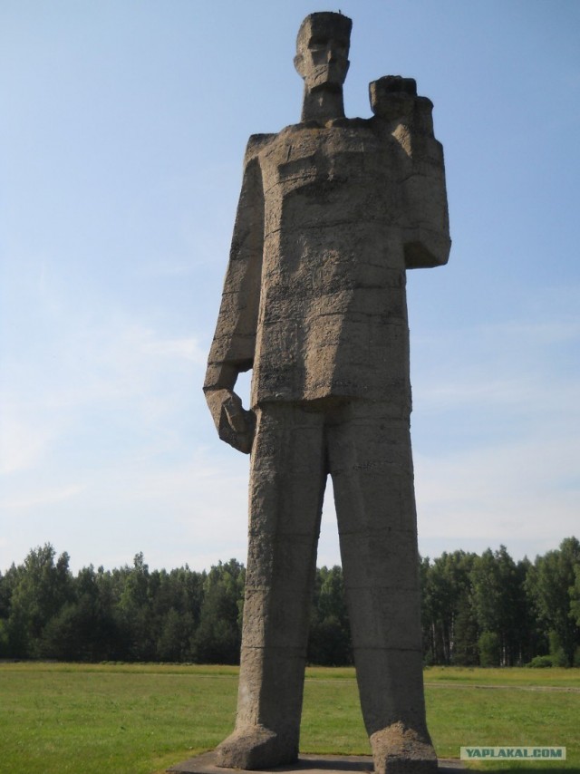 Мемориал концлагеря Саласпилс