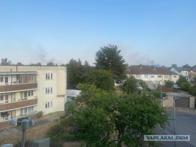 Лондон горит