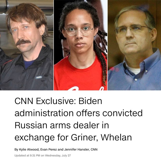 США предлагают РФ обменять Бута на Уилана и Грайнер