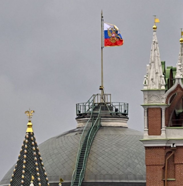 Купол Сенатского дворца со следами