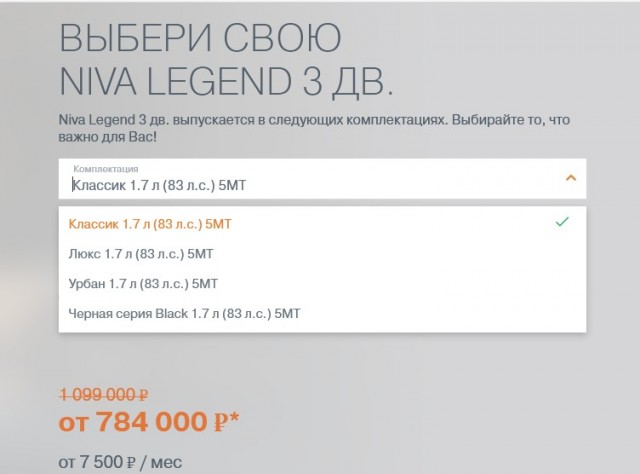 Доработка Нивы-легенд