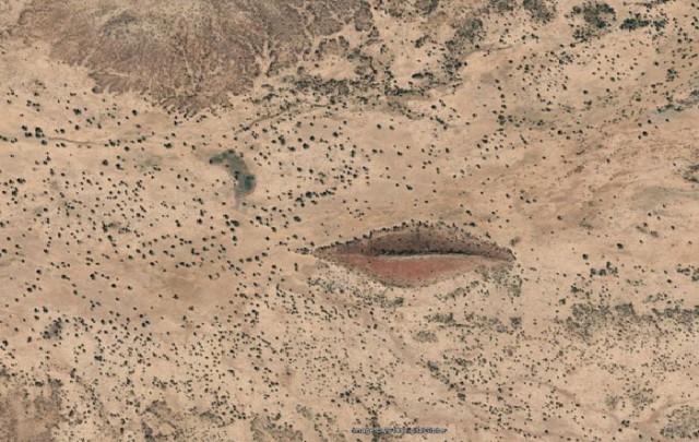 Координата Байконура на Google Earth