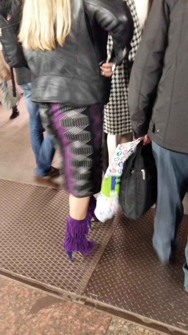 Модники из российского метрополитена