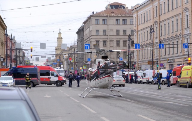 Взрыв в метро в Санкт-Петербурге
