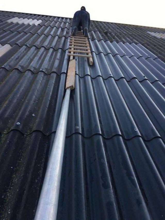 Эти люди не слышали о технике безопасности