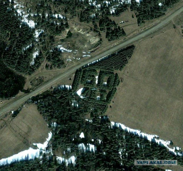 Неповторимые объекты, которые можно увидеть на Google Maps
