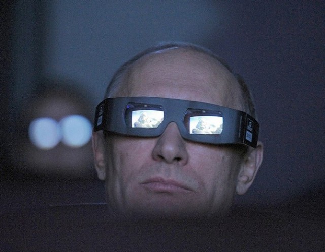 Фотожаба: Путин в 3D