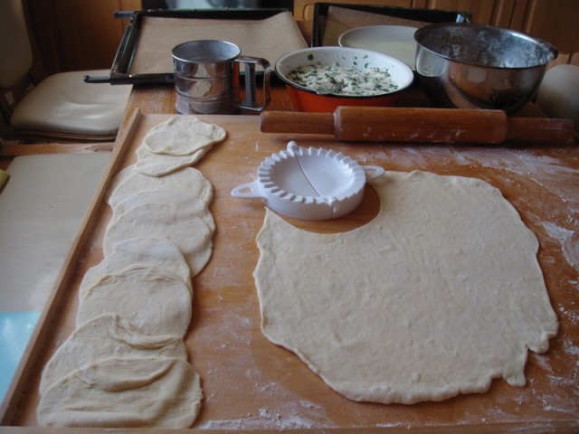 Лепёшки с сыром