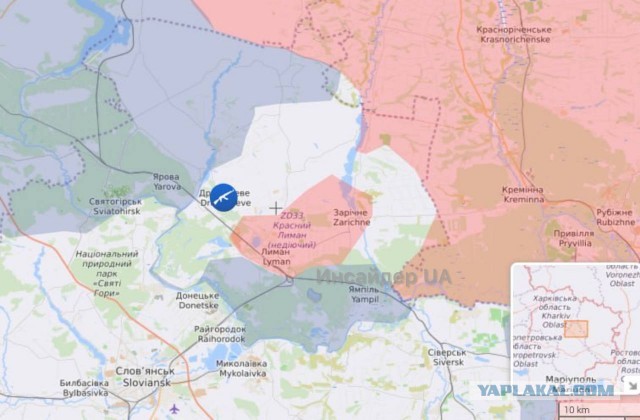 ⚡️ВСУ прорвались в районе Ставков и отрезают Дробышево