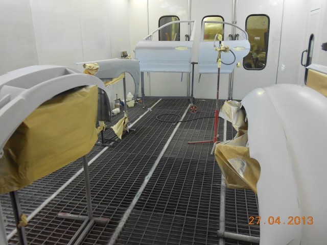 Замена стойки и крыла на hyundai sonata