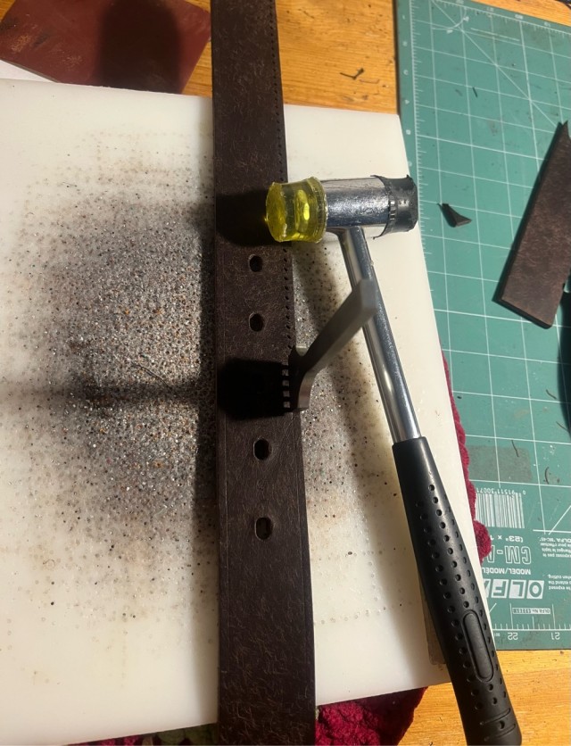 Ремень из шикарной кожи