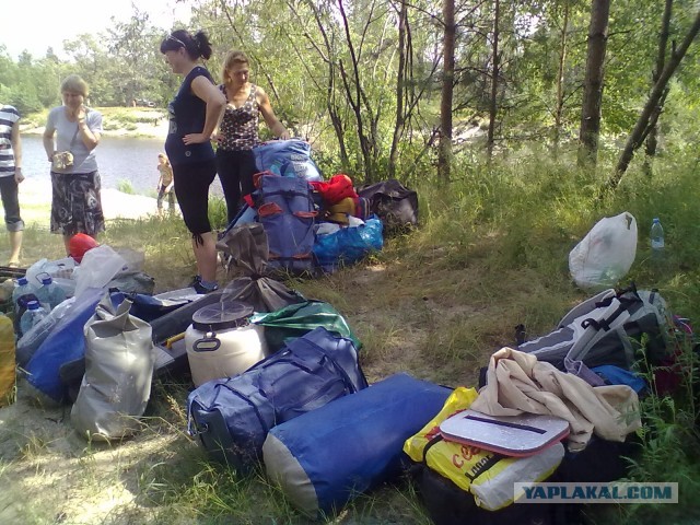 Сплав на байдарках "Большой Лух"