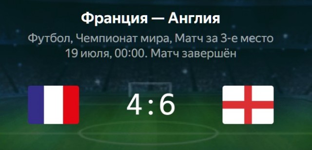 Мда такого в финальной части ЧМ я пожалуй еще не видел