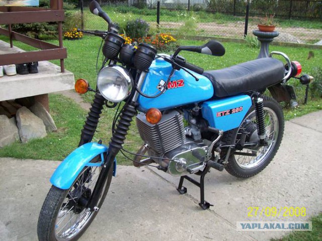РњРѕС‚РѕС†РёРєР» MZ ETZ 350