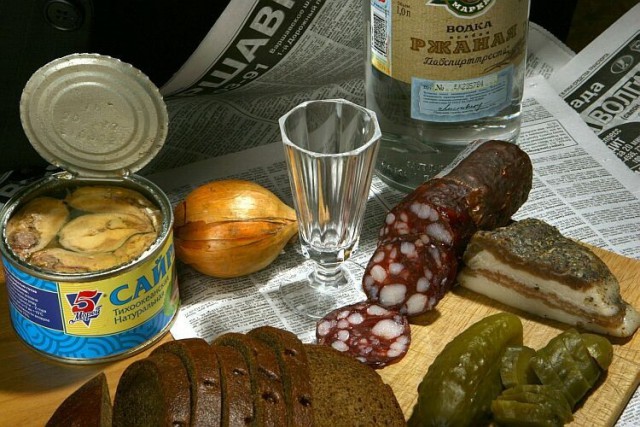 Любимая еда русских
