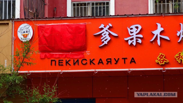Русские вывески в Китае