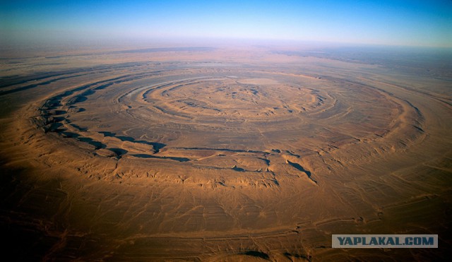 Глаз Сахары , уникальное место,