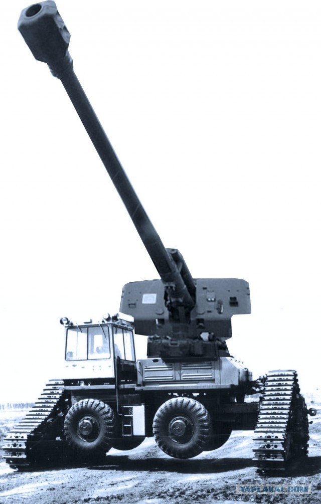 Колесно-гусеничное чудовище СССР из 1970 года