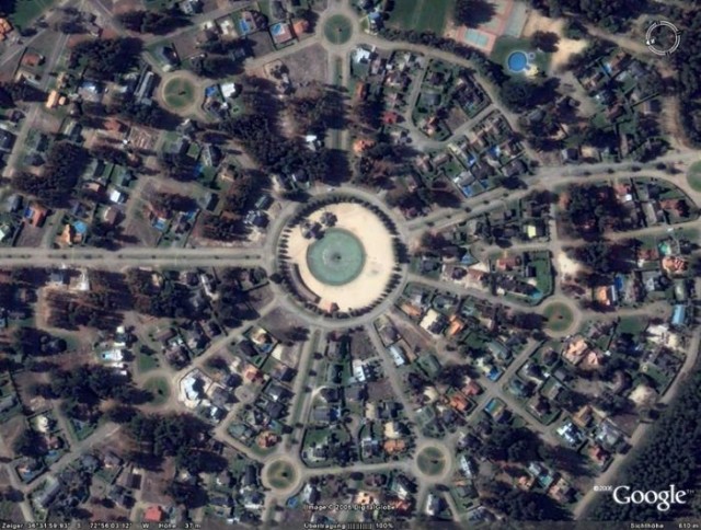 Интересные места в Google Earth