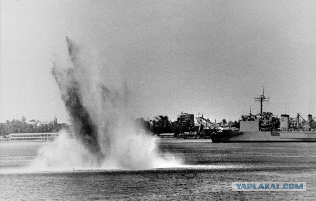Операция по тралению Суэцкого залива советскими ВМФ в 1974 году.