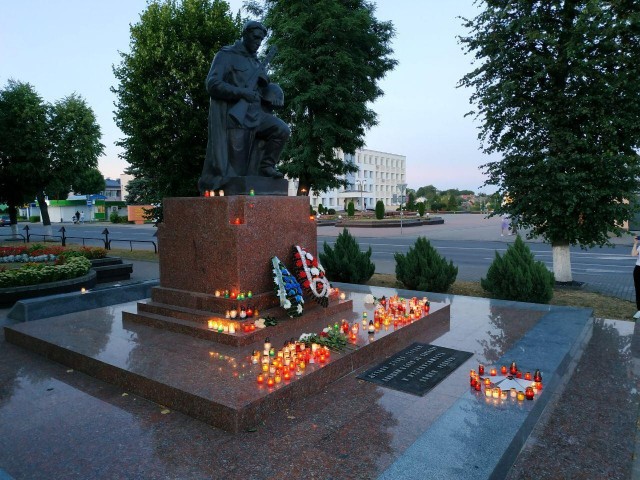Как встретили Лукашенко на МЗКТ