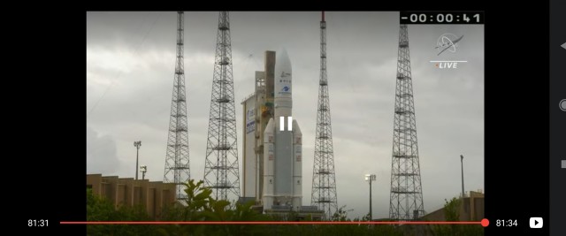 Запуск James Webb Space Telescope