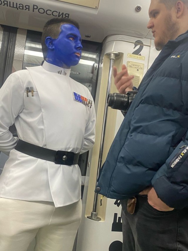 Модники из российского метрополитена