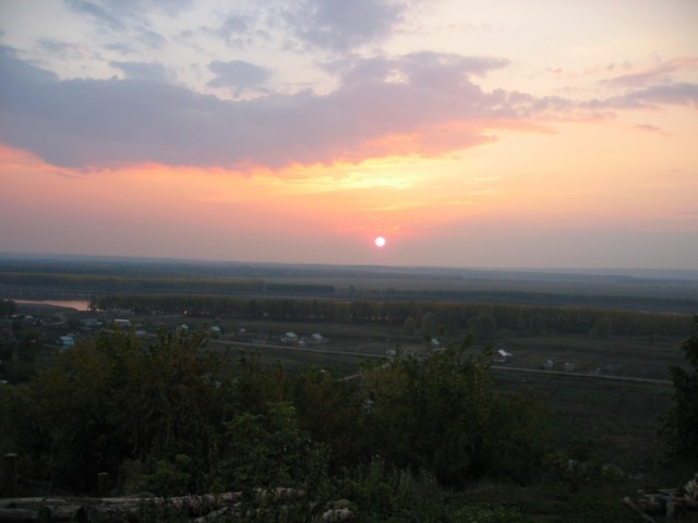 Небо красивое