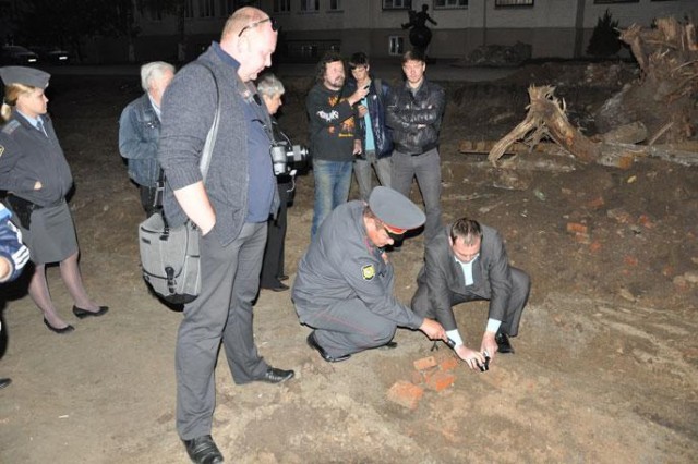 Вскрытие старинных склепов в Ростове-на-Дону
