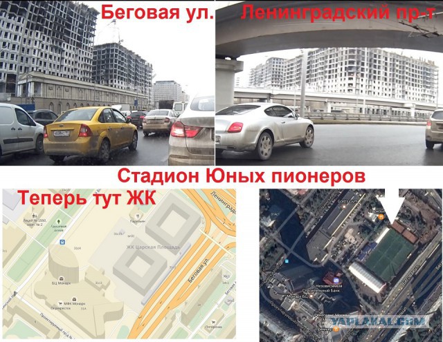 Снос гаражей в Братеево