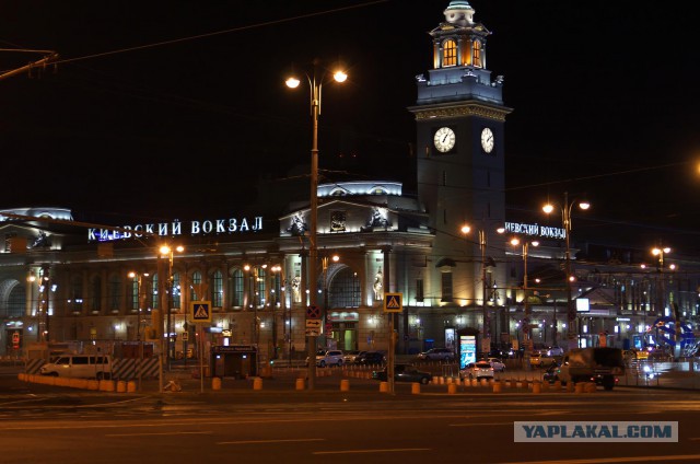Ночные и вечерние фотографии Москвы