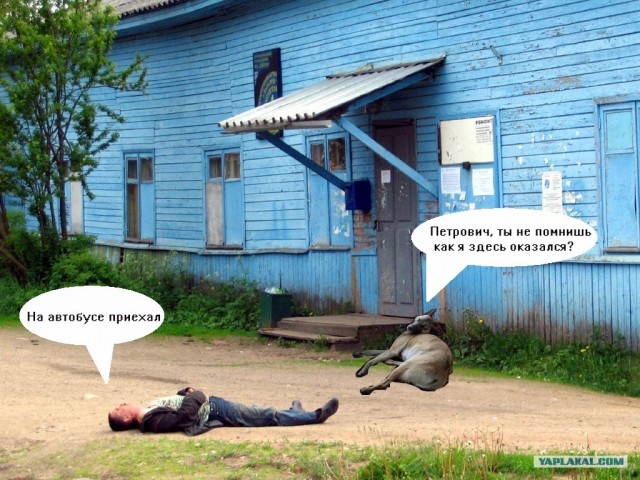 Алкоголик и притяжение