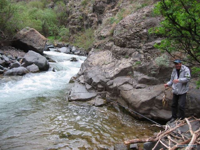 Рыбалка в горах. Плато Ассы.