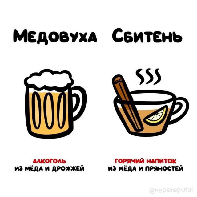 15 полезных рисунков, наглядно показывающих разницу вещей, которые мы то и дело путаем