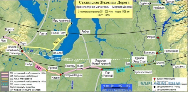 Самая северная железная дорога в мире