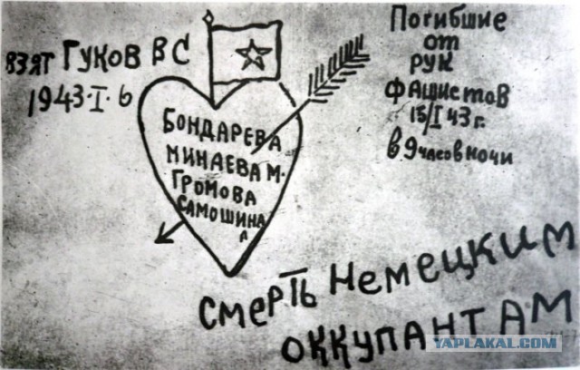 75 лет назад в Краснодоне немецкие оккупанты казнили партизан из подпольной организации "Молодая гвардия"